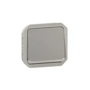 Legrand 069513L Plexo 55 Staircase Switch with Illumination, 10 AX, 250V AC, Grey