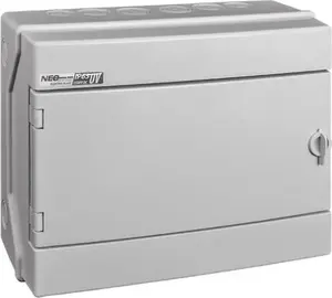 Распределительный щит ELEKTROPLAST RH-12/UV модульный накладной 1x12, IP65, 500VAC/1500VDC