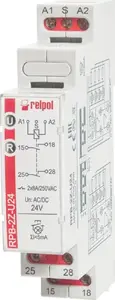 Relpol RPB-2Z-U24 Bistable Relay, 2NO, 8A, 24V AC/DC
