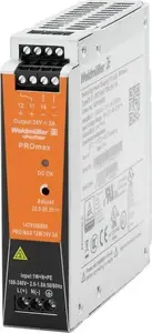 Weidmüller PRO MAX 72W 24V 3A DC Power Supply