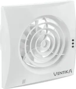 Ventika Echo D100Q Wall-Mounted Exhaust Fan 100mm White