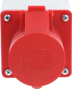PCE 80014-6 Surface-Mounted Industrial Socket 16A 4P 400V