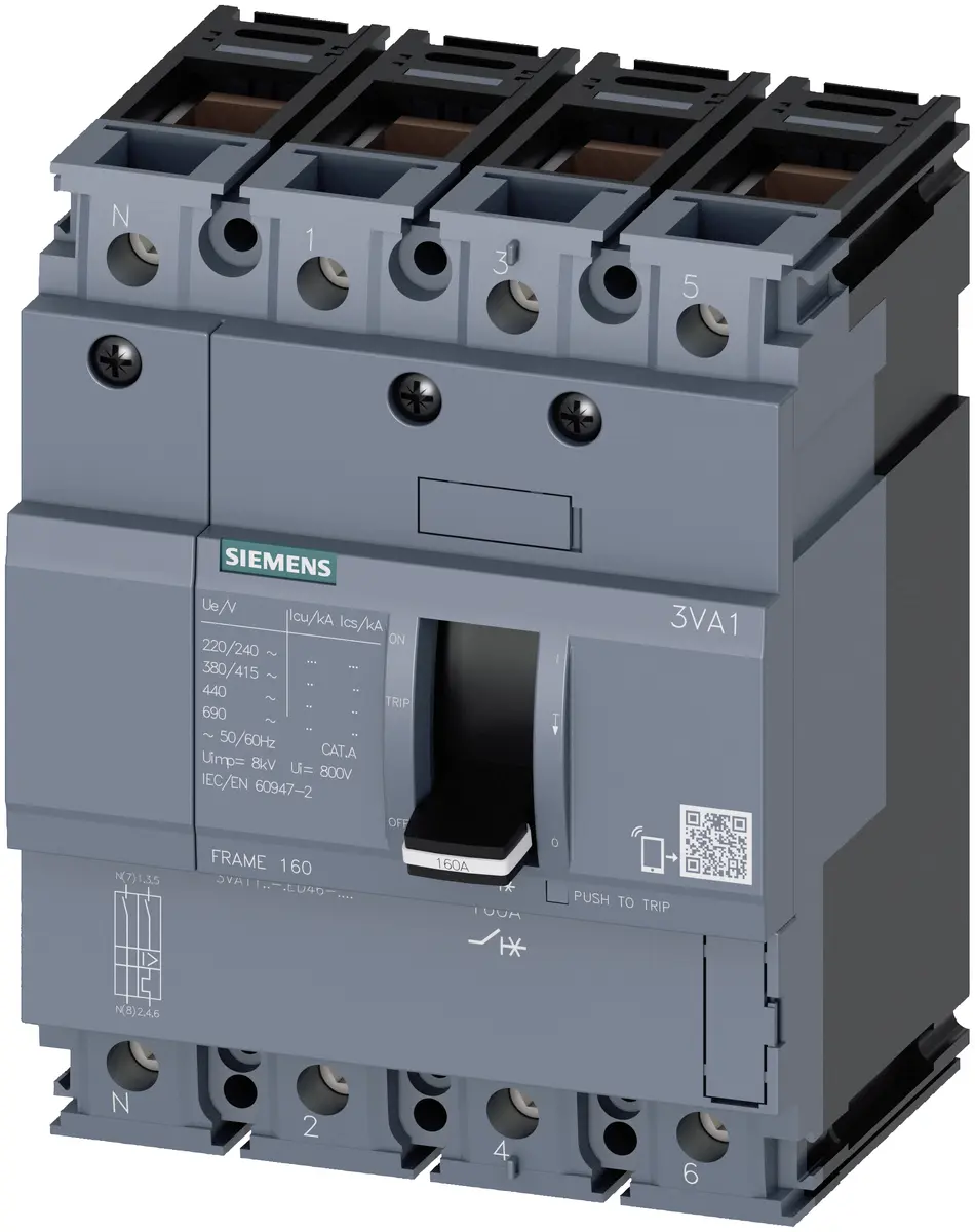 Siemens korpusa jaudas slēdzis 63A 4P