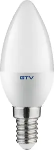 Светодиодная лампа GTV E14 3 Вт, класс энергоэффективности F