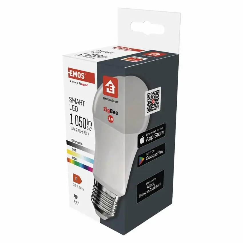 Умная LED лампа EMOS ZQZ515R E27 11 Вт Photo 3