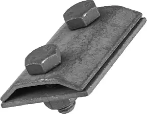 Pawbol R.8001 Single Through Connector, Hot-Dip Galvanized, 50 mm