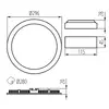 Griestu gaismeklis Kanlux ROUNDA V2 LED24W-NW-W Photo 7