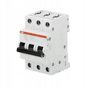 ABB SZ203-B40 Miniature Circuit Breaker, 3-Pole, 40A, 6kA