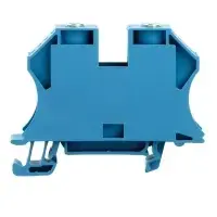 Клеммная колодка Weidmüller WDU 35N BL, 500В, винтовое соединение, синяя