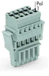 Wago 769-105/021-000 5-Pole X-COM Female Connector Grey
