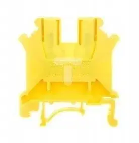 Ergom ZJU-2,5/YL Single-Level Terminal Block, Yellow
