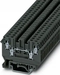 Phoenix Contact TB 4-QUATTRO I Essential 4-Conductor Terminal Block 4mm² 32A 630V Dark Gray