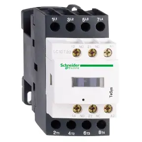 Schneider Electric LC1DT25MD 4-Pole Power Contactor 25A 220V DC