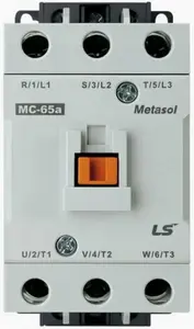 Контактор LS MC-50a, 3-полюсный, 50А, 22кВт, катушка 230В AC, 1НО 1НЗ вспомогательные контакты
