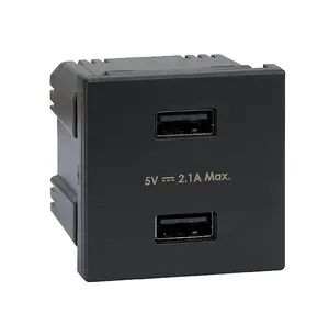 Kontakt-Simon K126E/14 USB Type-A Charger Socket, 5V, Graphite