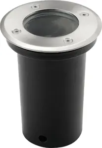Azzardo Hyde Oval Recessed Ground Light, Chrome