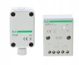 Сумеречный выключатель FF AZH-S-PLUS-12V, накладной монтаж, 16А, 12В, IP20