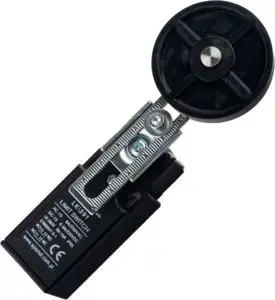 Spamel LK291 Limit Switch, 1NO 1NC, Plastic Housing, Roller Plunger