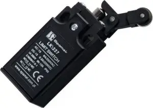 Spamel LK227 Limit Switch, 1NO 1NC, Plastic Housing, Roller Plunger
