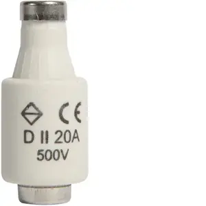 Hager LE27F20 DII drošinātāja ieliktnis 20A 500V gF