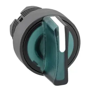 Schneider Electric ZB5AK1533 Illuminated Selector Switch Head, 3-Position, Spring Return