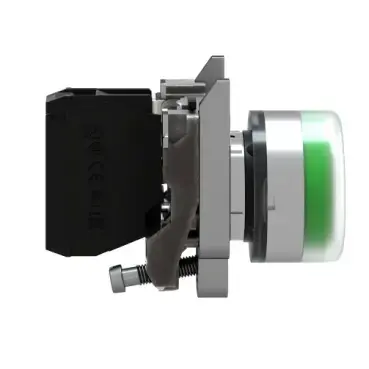 Schneider Electric XB4 spiedpoga | 22 mm zaļa ar pašatgriešanos Photo 5