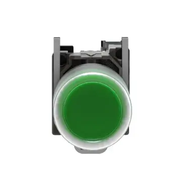 Schneider Electric XB4 spiedpoga | 22 mm zaļa ar pašatgriešanos Photo 6