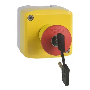 Кнопка аварийной остановки Schneider Electric XALK188G с разблокировкой ключом
