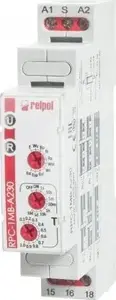 Relpol RPC-1MB-A230 Multifunction Time Relay 1P 230V AC 1s-10d