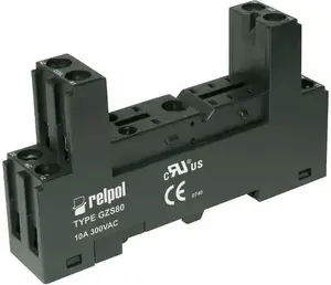 Релейная колодка Relpol GZS80 для реле RM84, RM85, RM87L и RM87P