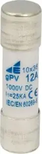 ELEKTROPLAST ST10PV Photovoltaic Fuse Link 10x38 12A 1000VDC