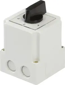 Apator 4G10-11-PK Cam Switch, 3-Pole, 10A, L-0-P Function, Enclosed
