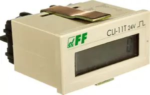Цифровой счетчик импульсов F&F CLI-11T-24V 4-30В DC 8-разрядный панельный