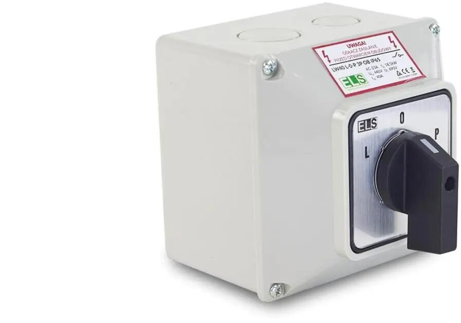 ELS Elektrotechnika LW16 L-0-P kulakveida slēdzis