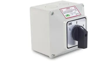 ELS Elektrotechnika LW16 L-0-P kulakveida slēdzis 16A 3P IP65 korpusā