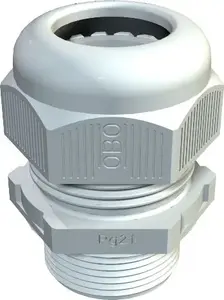 Bettermann V-TEC L PG11 Polyamide Cable Gland IP68 Silver Grey