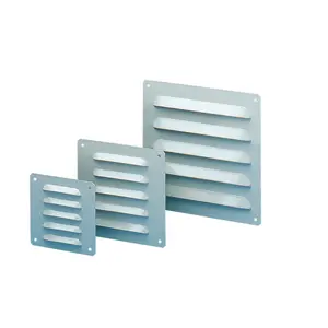 Schneider Electric NSYCAG104X95LM Metal Ventilation Louver for 120x120mm Cutout IP23