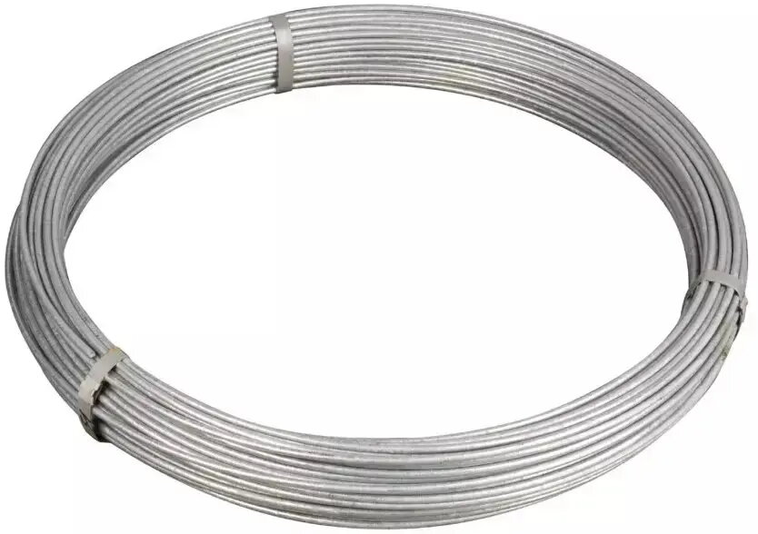 CYNK-MAL cinkota tērauda stieple 6mm, 50kg