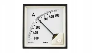 Lumel MA19 Analog Ammeter 96x96mm, 4kA/60mV, IP52