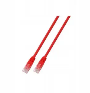 SecurityNET UTP Cat.6 Patch Cable 5m Red PVC