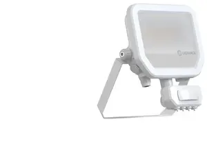 V-TAC LED Floodlight PFM 20 Sensor, 17W/11W, 2400lm/1600lm, 4000K, White