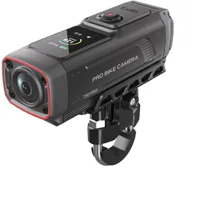 Dod Tech AKEEYO 730Pro 4K videoreģistrators un sporta kamera velosipēda un motocikla stūrei, melna
