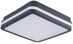 Потолочный светильник Kanlux BENO LED 12-18Вт CCT 3000-4000К 1100-1770лм IP65 графитовый