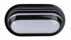 Germina GW-0181 Oval Bulkhead Light 24W Black
