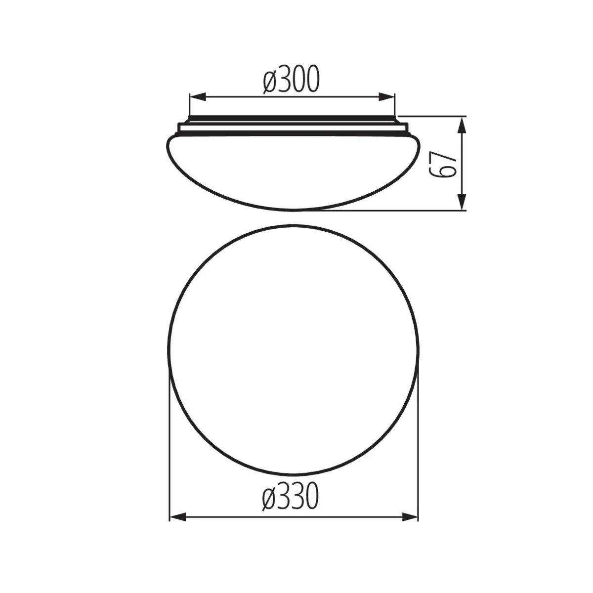 Kanlux CORSO LED V2 18W griestu gaismeklis Photo 6