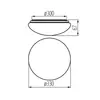 Kanlux CORSO LED V2 18W griestu gaismeklis Photo 6