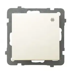 Ospel ŁP-4G/m/27 Intermediate Switch, 10A 250V, Ecru