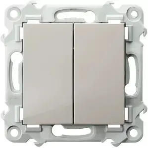 Ospel SZAFIR ŁP-10Z/m/83 Double Staircase Switch, Cashmere Beige