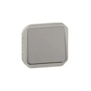 Legrand 069540L Plexo 55 Push-Button Switch 10A Grey