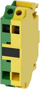 Siemens 3SU1400-2DA43-3AA0 Support Terminal, Green/Yellow
